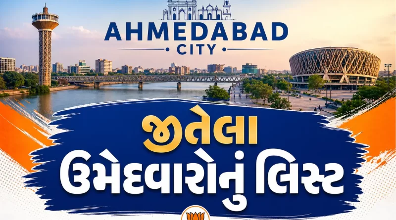 AMC Election Results 2026 Ward-Wise Winners List Gujarat Updates