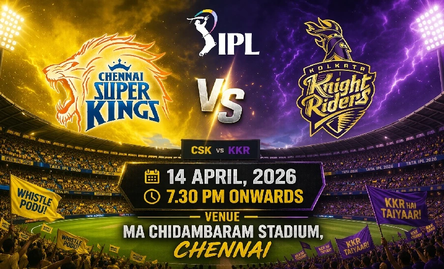 IPL 2026: CSK Vs KKR