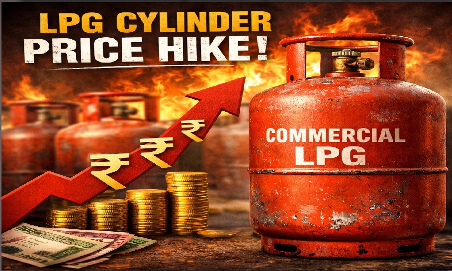 કોમર્શિયલ LPG સિલિન્ડર મોટો વધારો, ગ્રાહકો પર બોજ