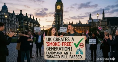 Generational Smoking Ban in UK