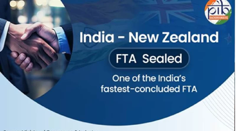 India New Zeeland Free Trade Agreement 2026