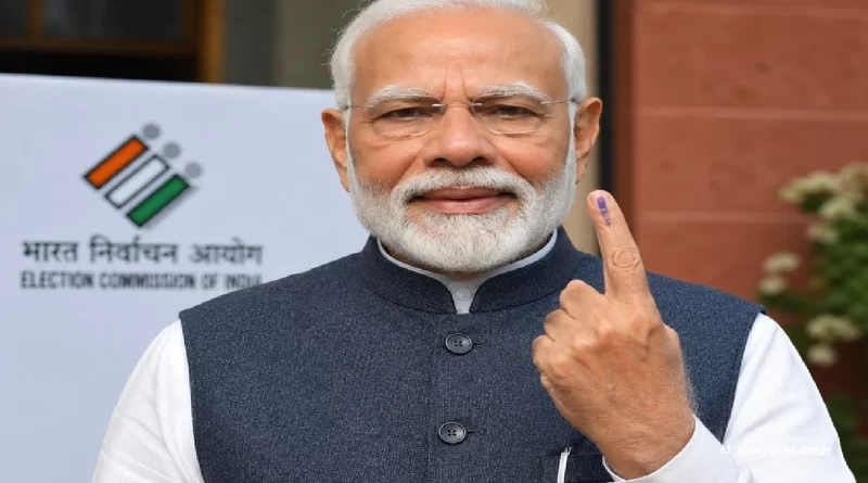 Narendra Modi Voting News
