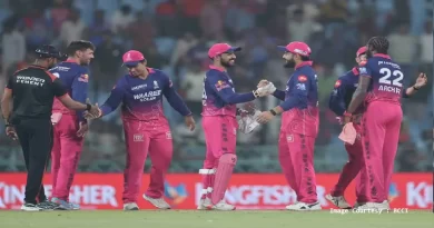 Rajasthan Royals Won by 40 Runs