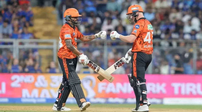 Sunrisers Hyderabad won by 6 wkts