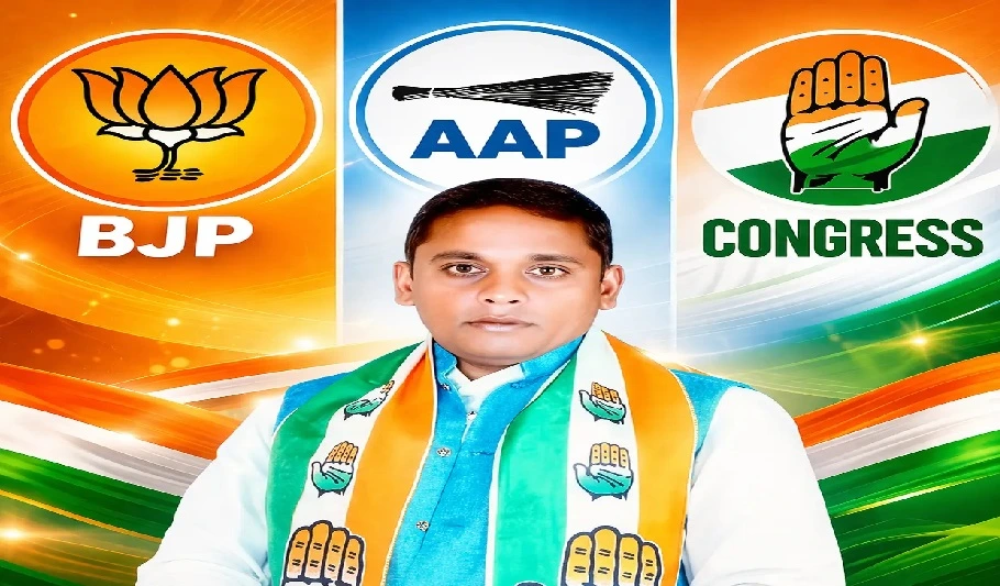 એક જ ઉમેદવાર: ત્રણેય પાર્ટીના ઉમેદવારી ફોર્મ ભર્યા!
