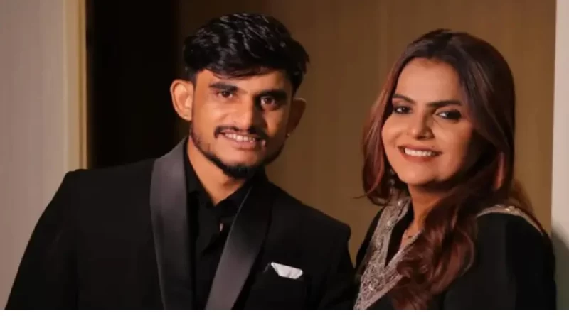 kajal Maheriya with her husband Alpesh Thakore