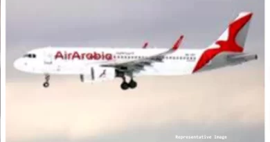 Air Arabia flight emergency exit incident