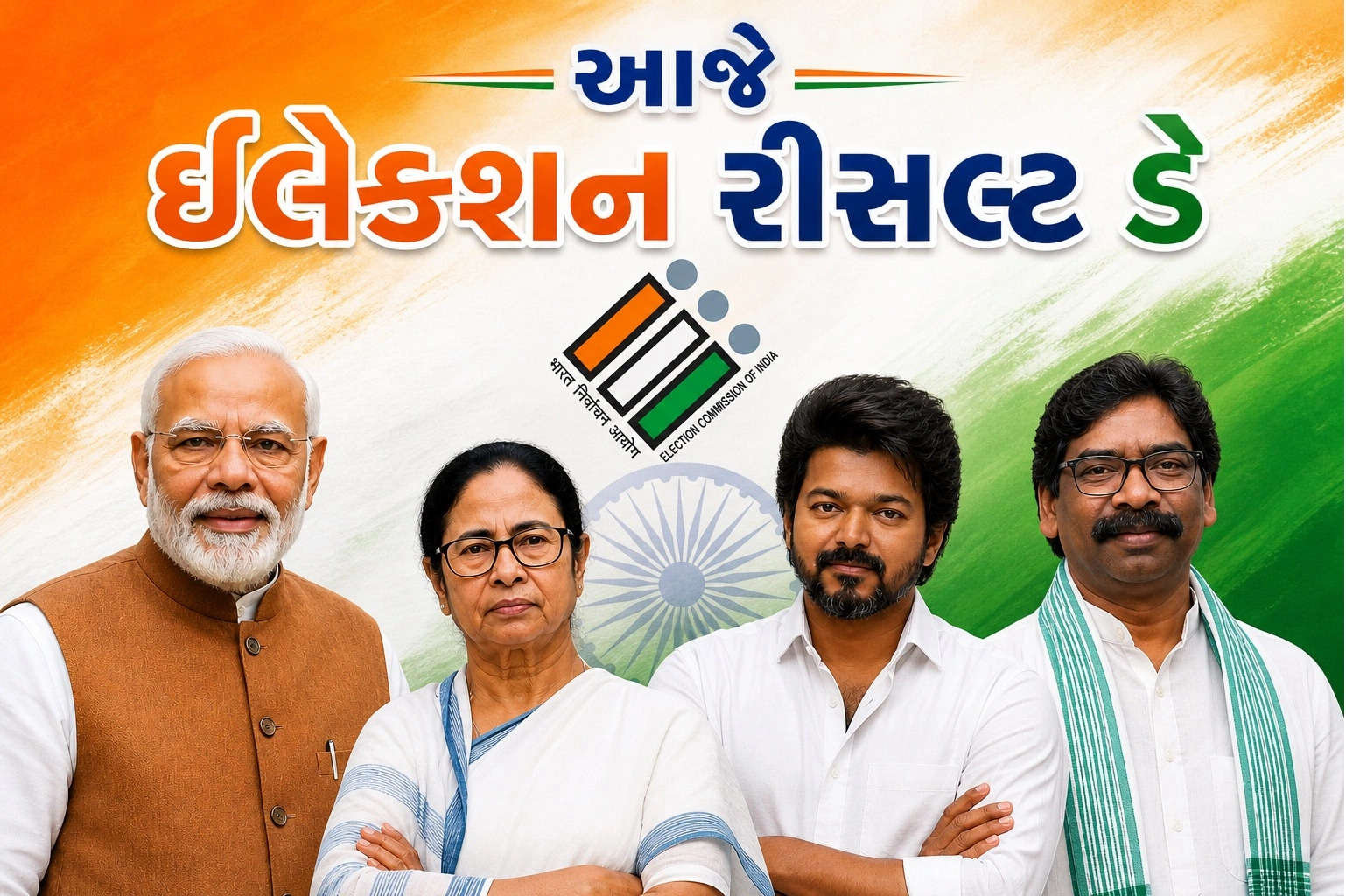 5 રાજ્ય વિધાનસભા ચૂંટણી પરિણામ
