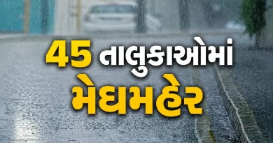 Gujarat Rain Update - Unseasonal Rain Hits 45 Talukas