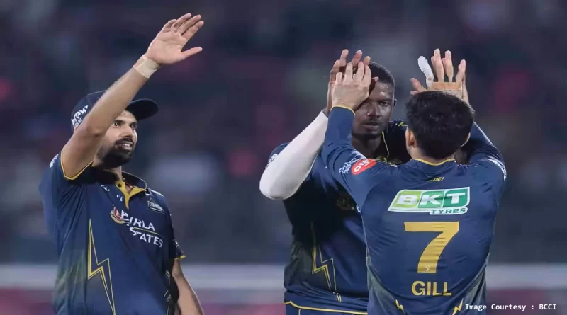 IPL 2026 GT Vs RR Gujarat Titans won by 77 runs