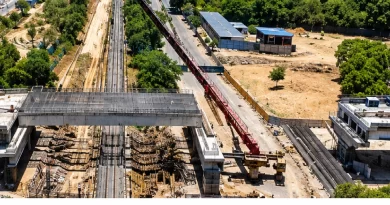 Makarba Railway Overbridge Ahmedabad