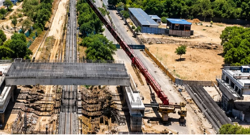 Makarba Railway Overbridge Ahmedabad