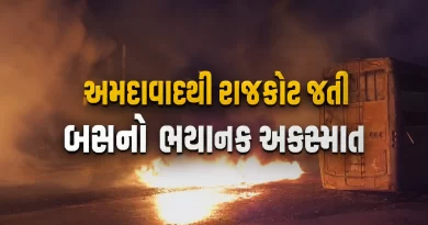 ahmedabad-rajkot-bus-accident-chotila-highway-fire