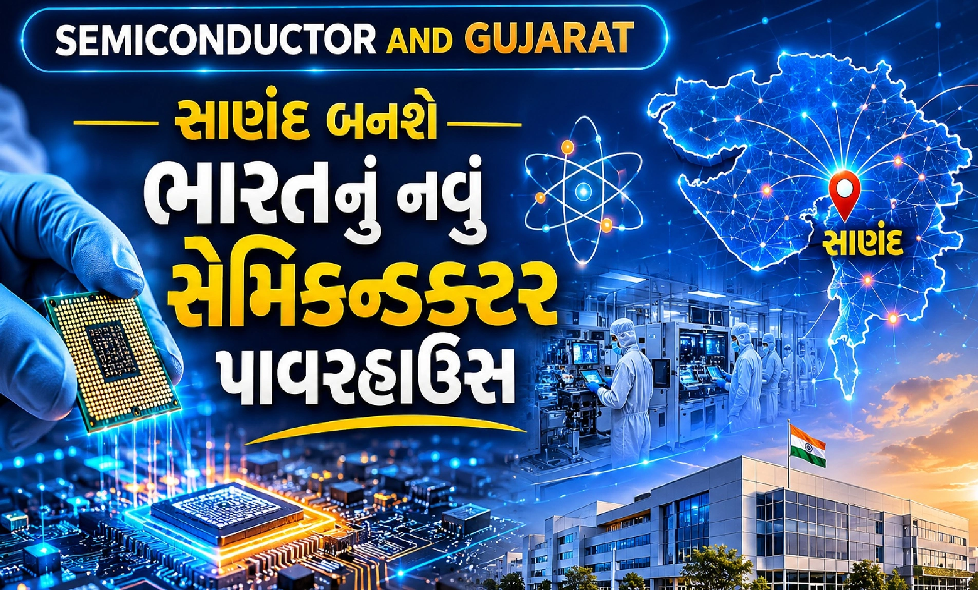 ‘મેક ઇન ઇન્ડિયા’ને ગતિ: સેમિકન્ડક્ટર ક્ષેત્રે ગુજરાતનો ડંકો