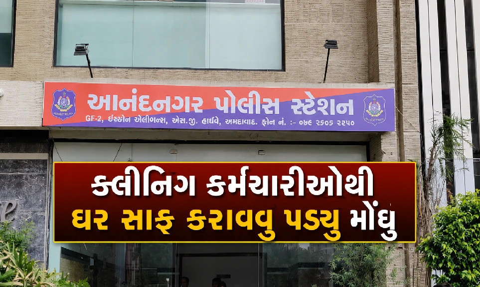 ઘર ચમકાવવાના બહાને લાખોની ચોરીનો આક્ષેપ