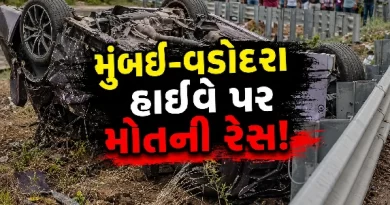 BMW Crash Mumbai Vadodara Highway