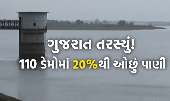 સૌરાષ્ટ્ર તરસ્યું, ડેમો સૂકાયા: રાજ્યમાં પાણી પુરવઠા પર ખતરો