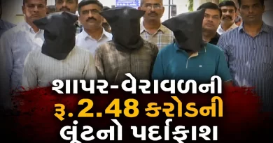 Shapar-Veraval Rs 2.48 Crore Robbery Solved