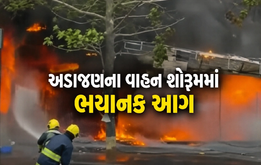 અડાજણમાં ભીષણ અગ્નિકાંડ