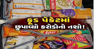 Ahmedabad Airport Drug Bust