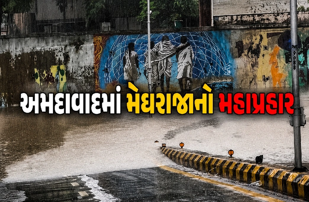 શાહીબાગથી એસજી હાઈવે સુધી જળબંબાકાર
