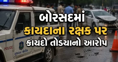 Borsad Police Inspector Hit and Run