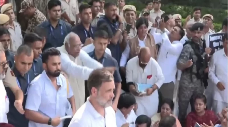Congress Protest Delhi