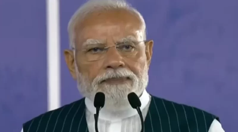 Narendra Modi at Sanand