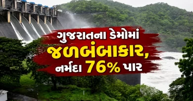 Gujarat Dam Water Level 2026