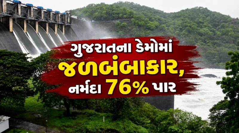 Gujarat Dam Water Level 2026