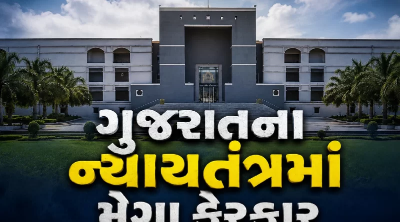 Gujarat Judges Transfer 2026