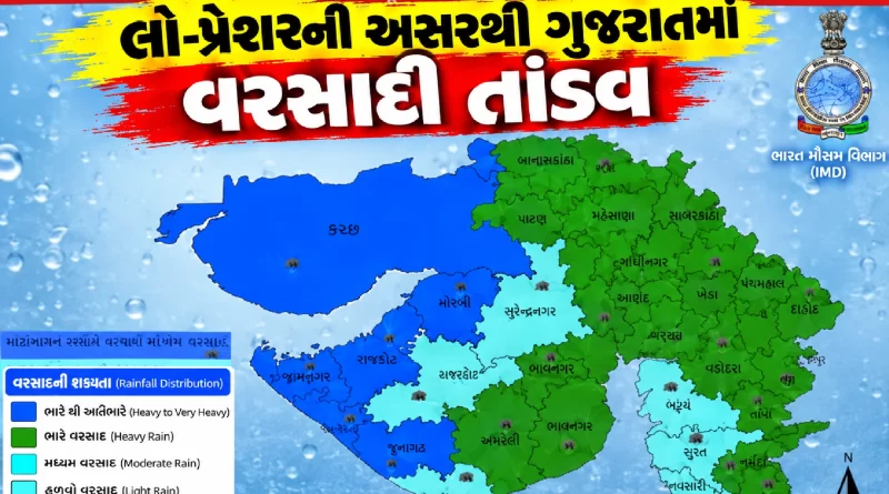 Gujarat heavy rain forecast