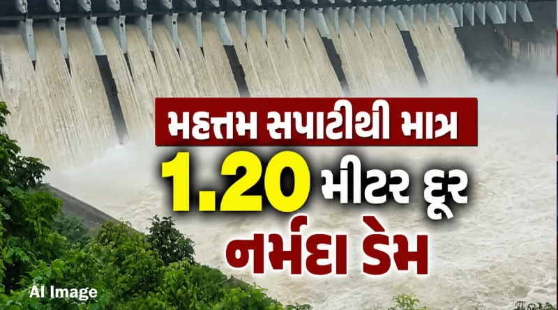 Sardar Sarovar Narmada Dam Water Level