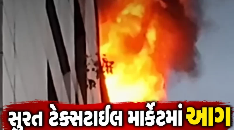 Shyam Sangini Textile Market Fire Surat