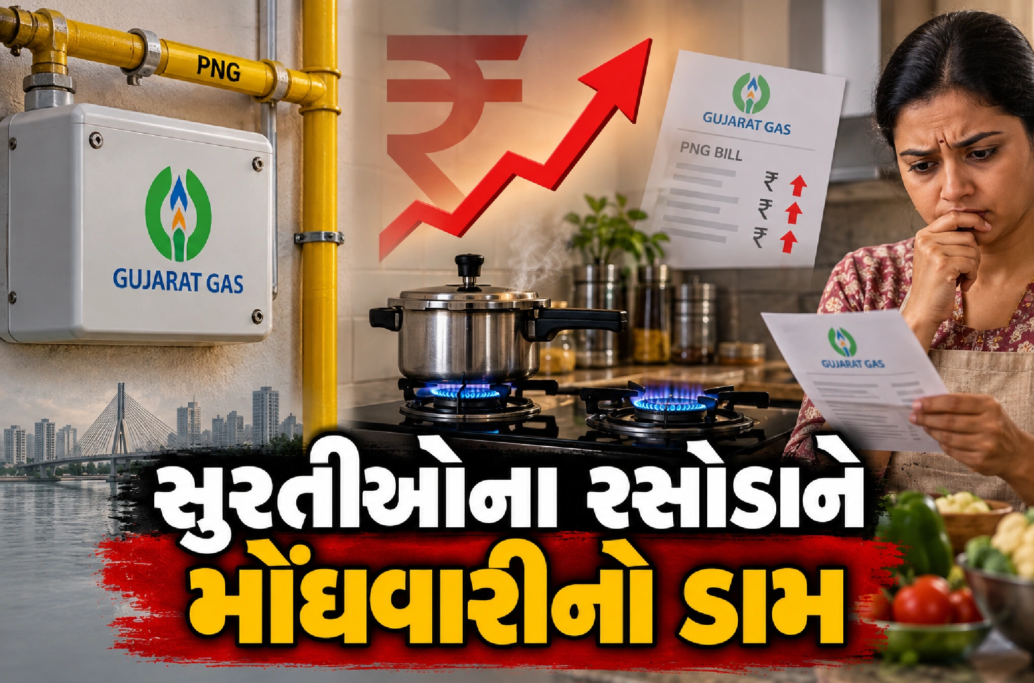 સુરતમાં PNGના ભાવ વધ્યા