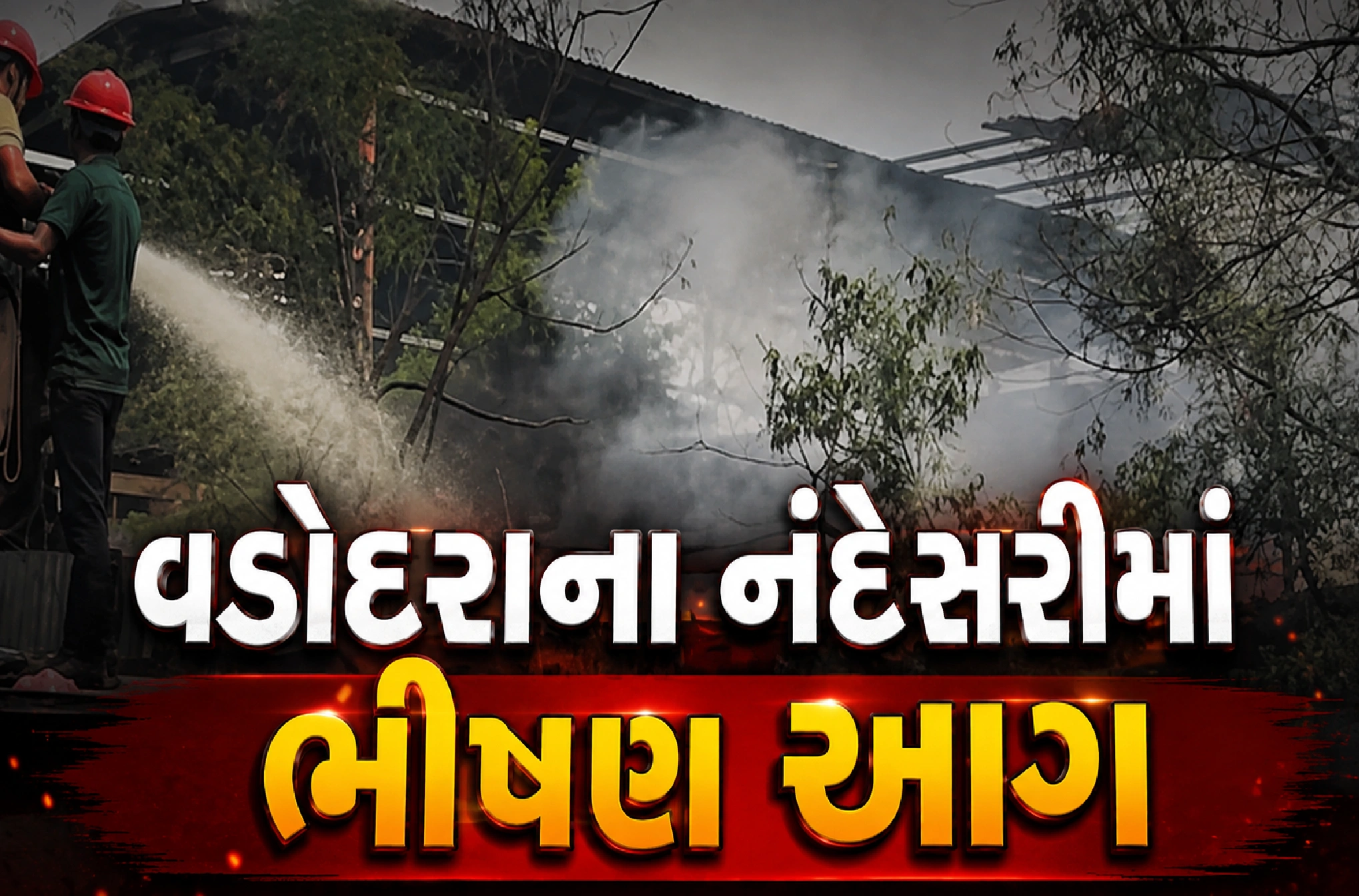 કેમિકલ કંપનીના ગોડાઉનમાં આગ
