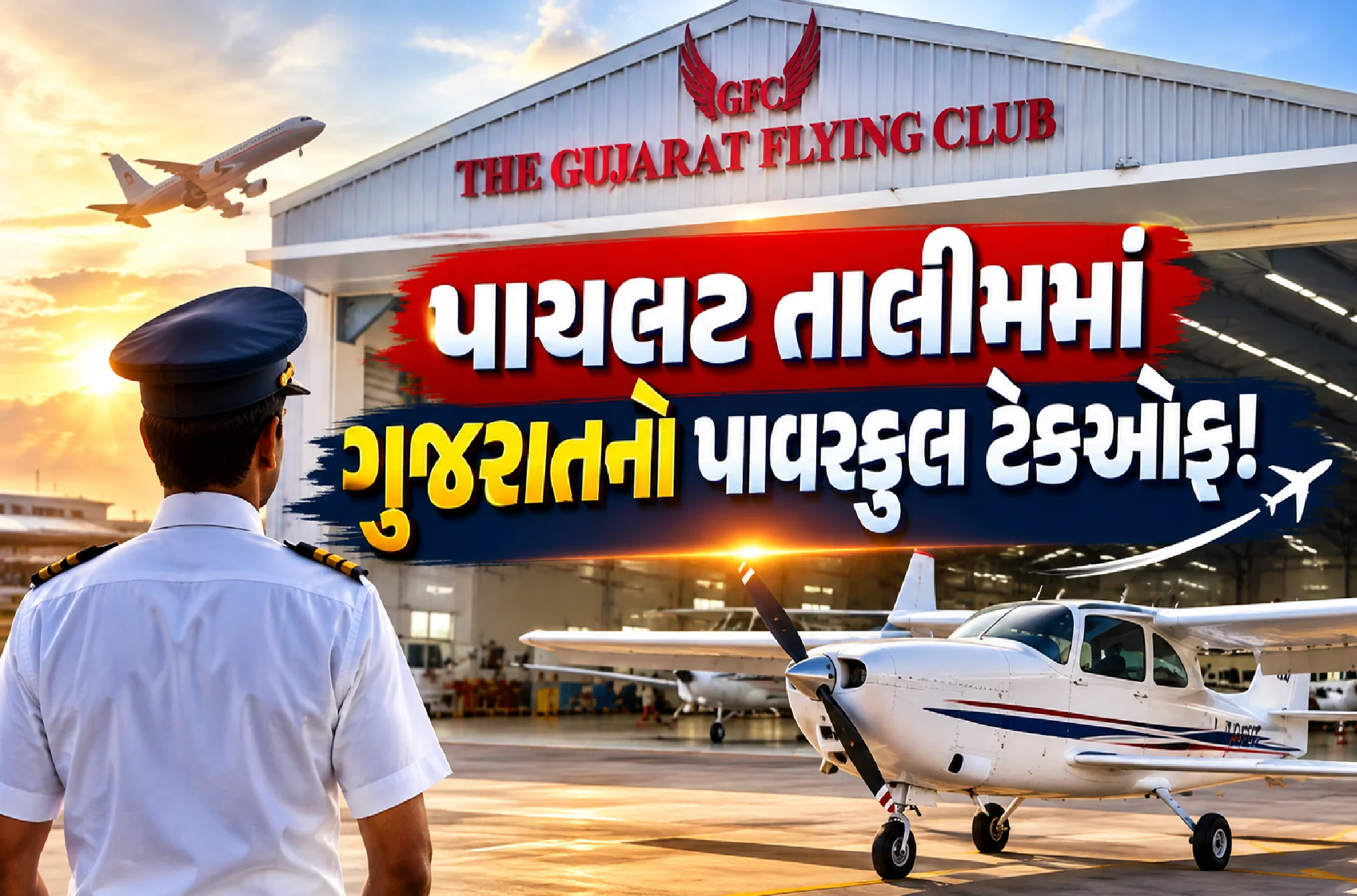 Pilot Trainingમાં ગુજરાતની મોટી છલાંગ
